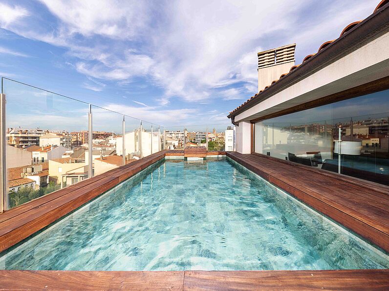 Piscinas con Verdant Lamina armada Alkorplan Verdant de la colección Ceramic Evolve
*Garantía 15 años de estanqueidad,
* Antideslizante clase 3
*Textura 3D